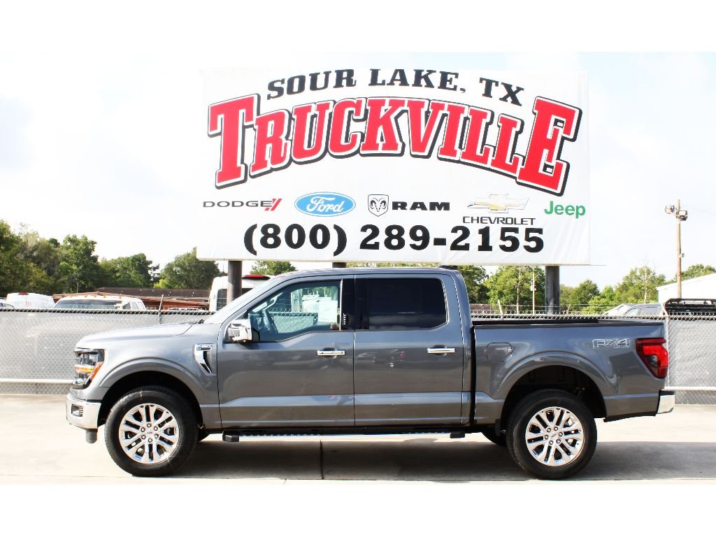 New 2026 Carbonized Gray Metallic Ford XLT image 1
