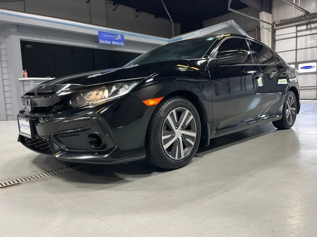 Certified Used 2021 Crystal Black Pearl Honda LX image 3