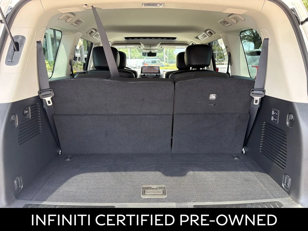 Certified Used 2023 Moonstone White INFINITI Premium Select image 48