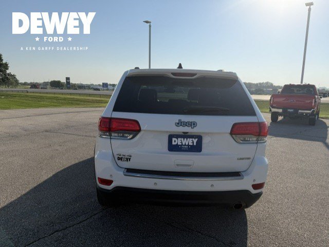 Used 2017 Bright White Clearcoat Jeep Limited image 6