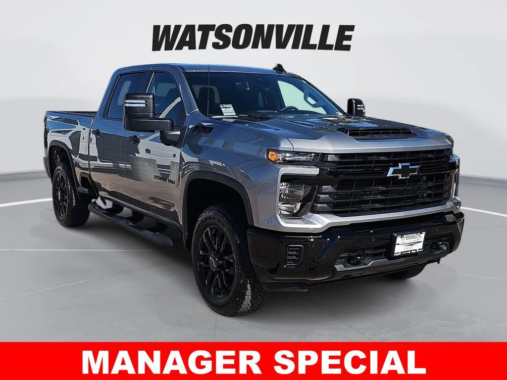 New 2026 Sterling Gray Metallic Chevrolet Custom image 1