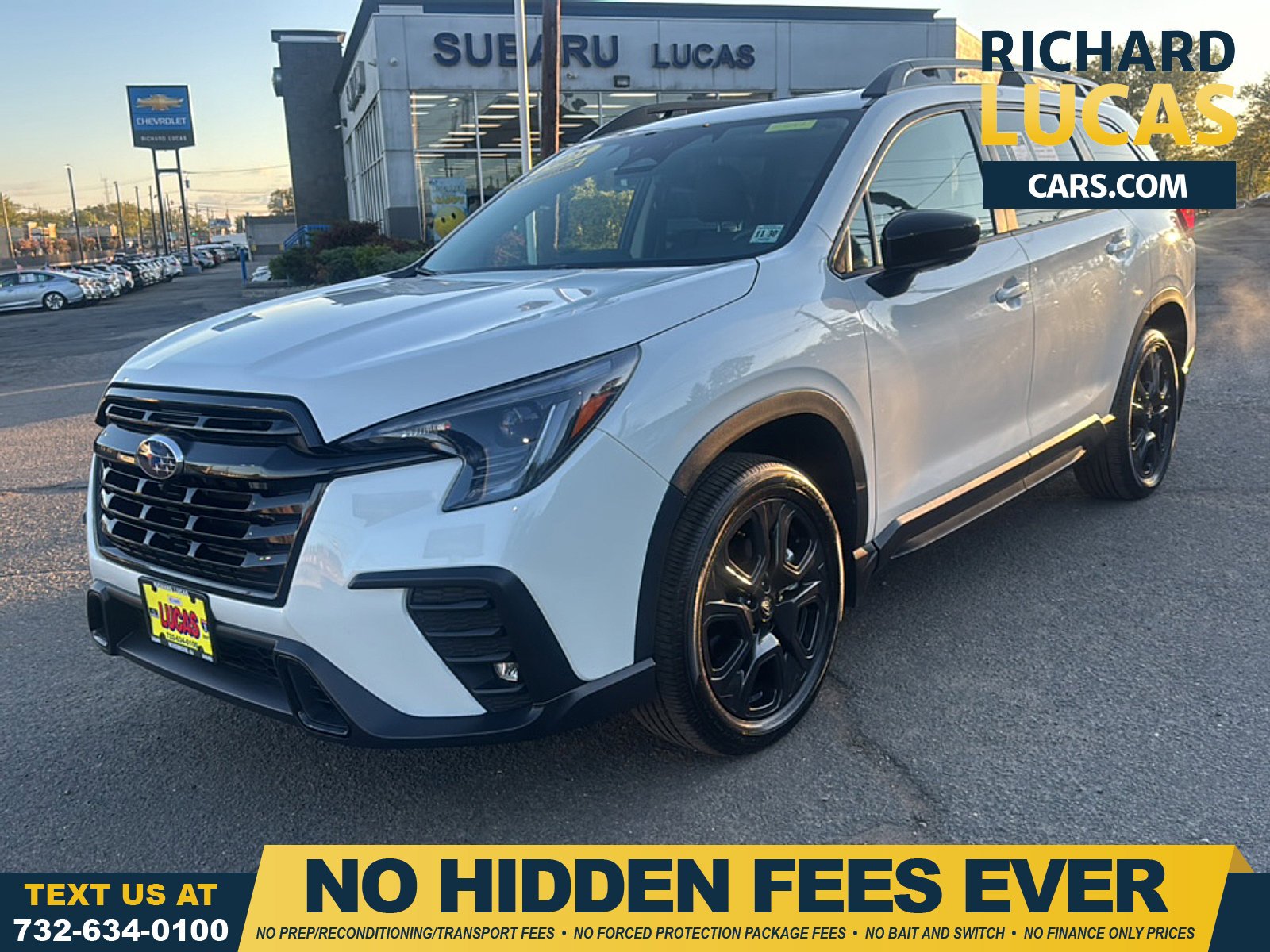 Crystal White Pearl 2025 Subaru Ascent Onyx Edition Touring AWD SUV / Crossover All-Wheel Drive