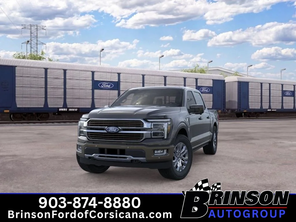 New 2026 Agate Black Metallic Ford King Ranch image 2