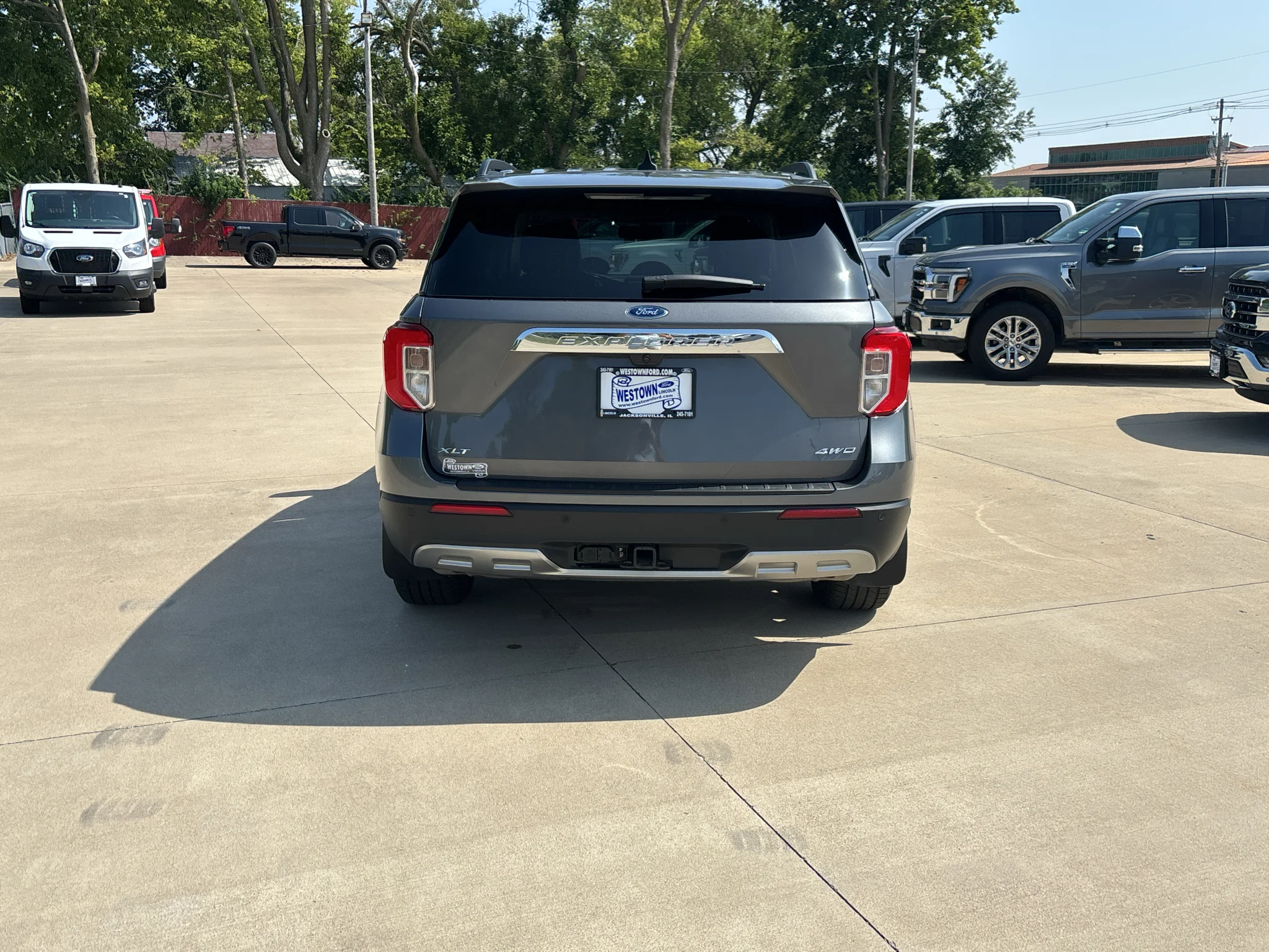 Used 2024 Carbonized Gray Metallic Ford XLT image 6