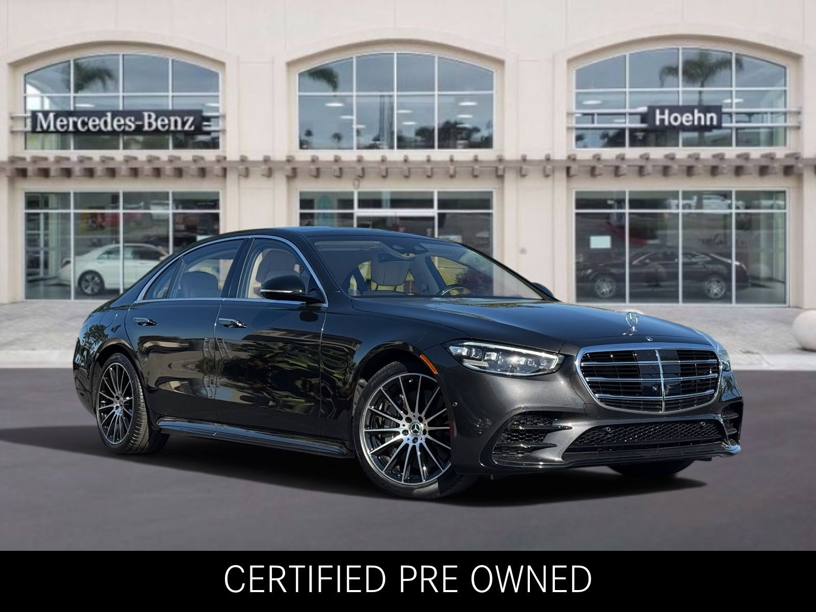 Used 2021 Gray Mercedes-Benz S 580 image 1