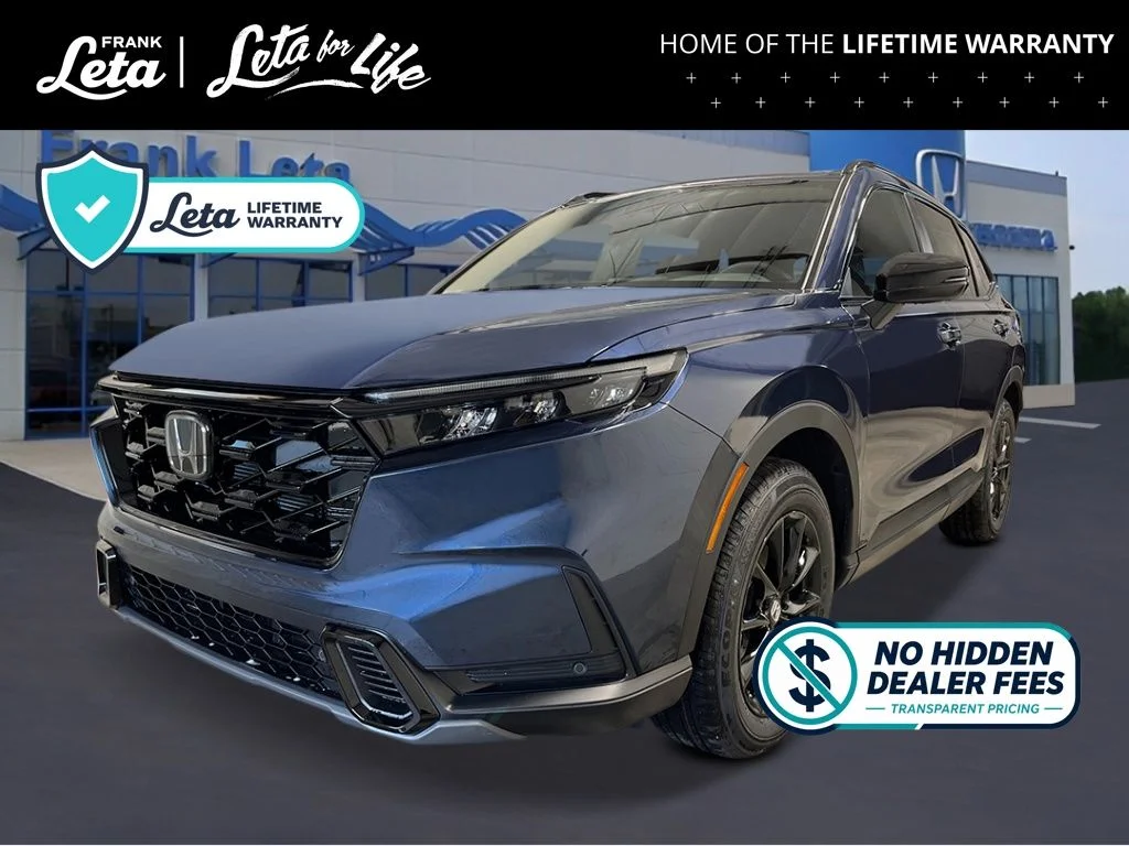 New 2026 Canyon River Blue Metallic Honda AWD Sport-L Hybrid image 1