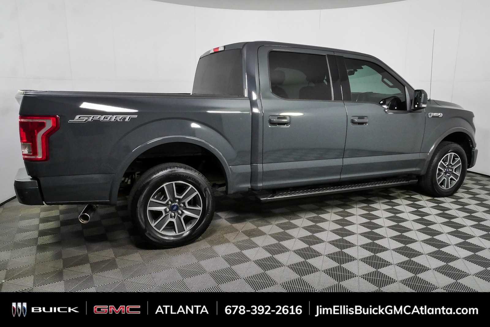 Used 2016 Lithium Gray Ford XLT image 2