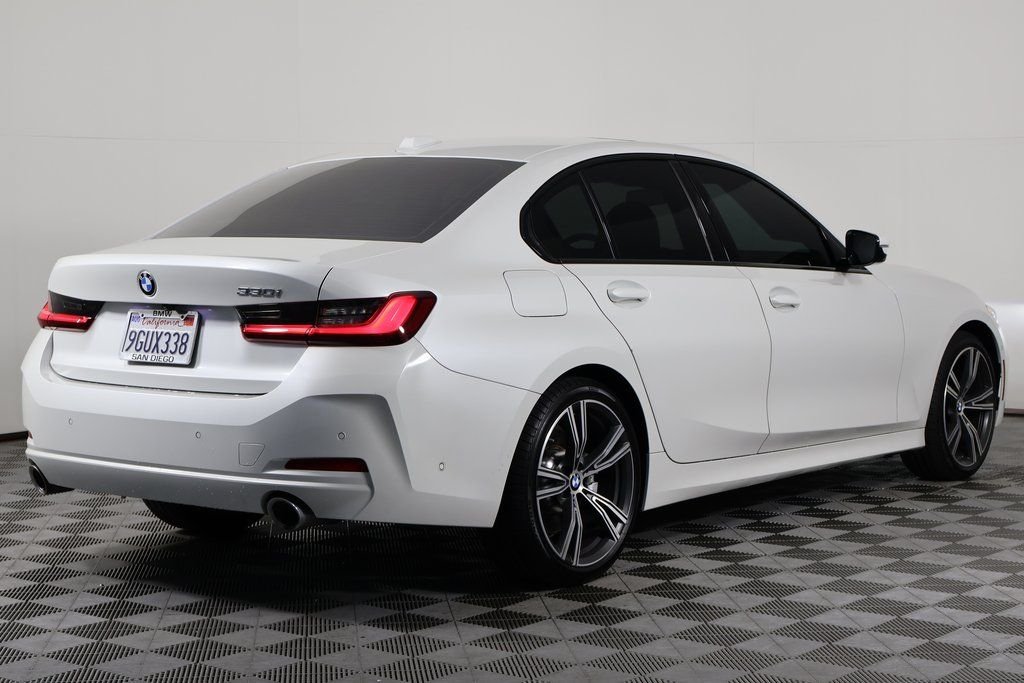 Certified Used 2023 Mineral White Metallic BMW 330i image 4