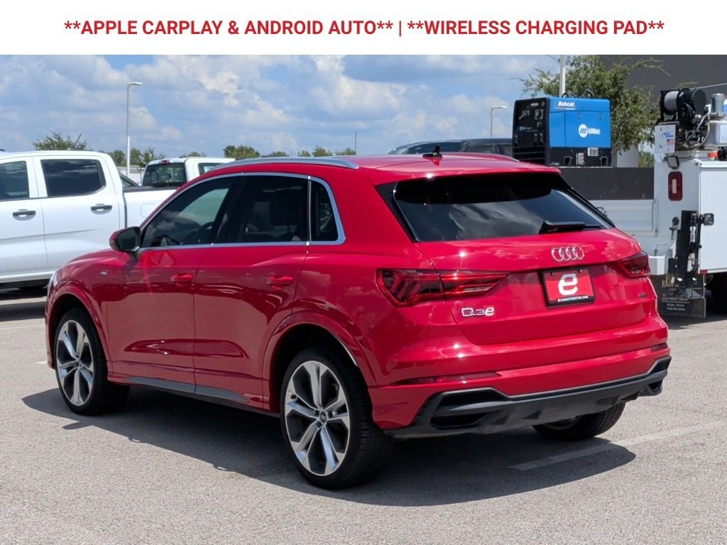 Used 2021 Tango Red Metallic Audi Premium Plus image 6