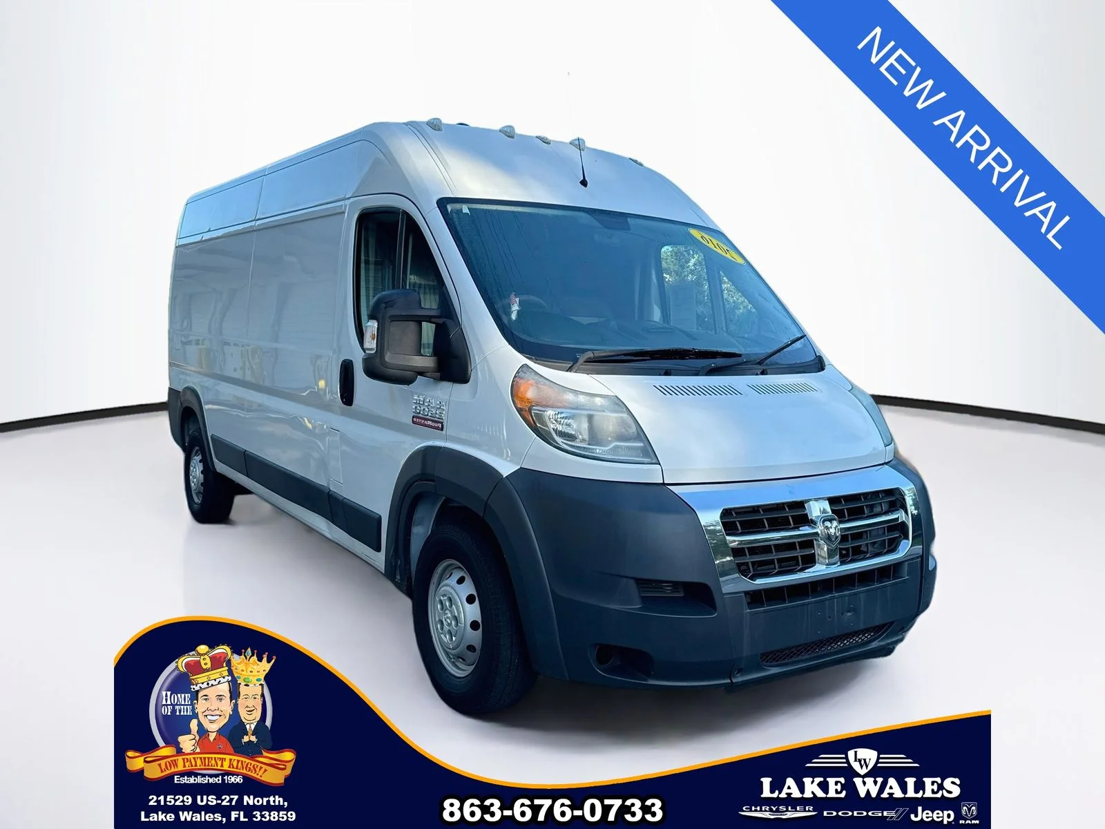Used 2016 White Ram High Roof image 1