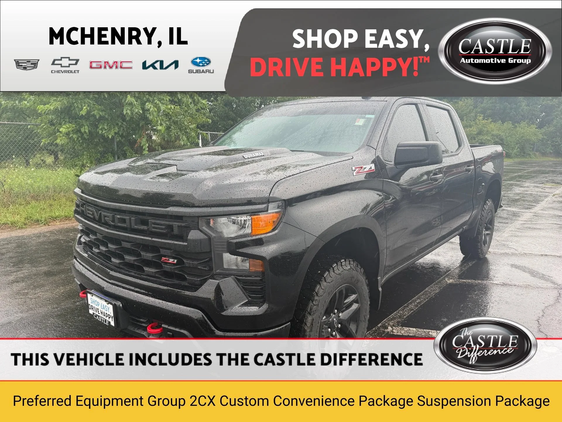 Used 2024 Black Chevrolet Custom Trail Boss image 1