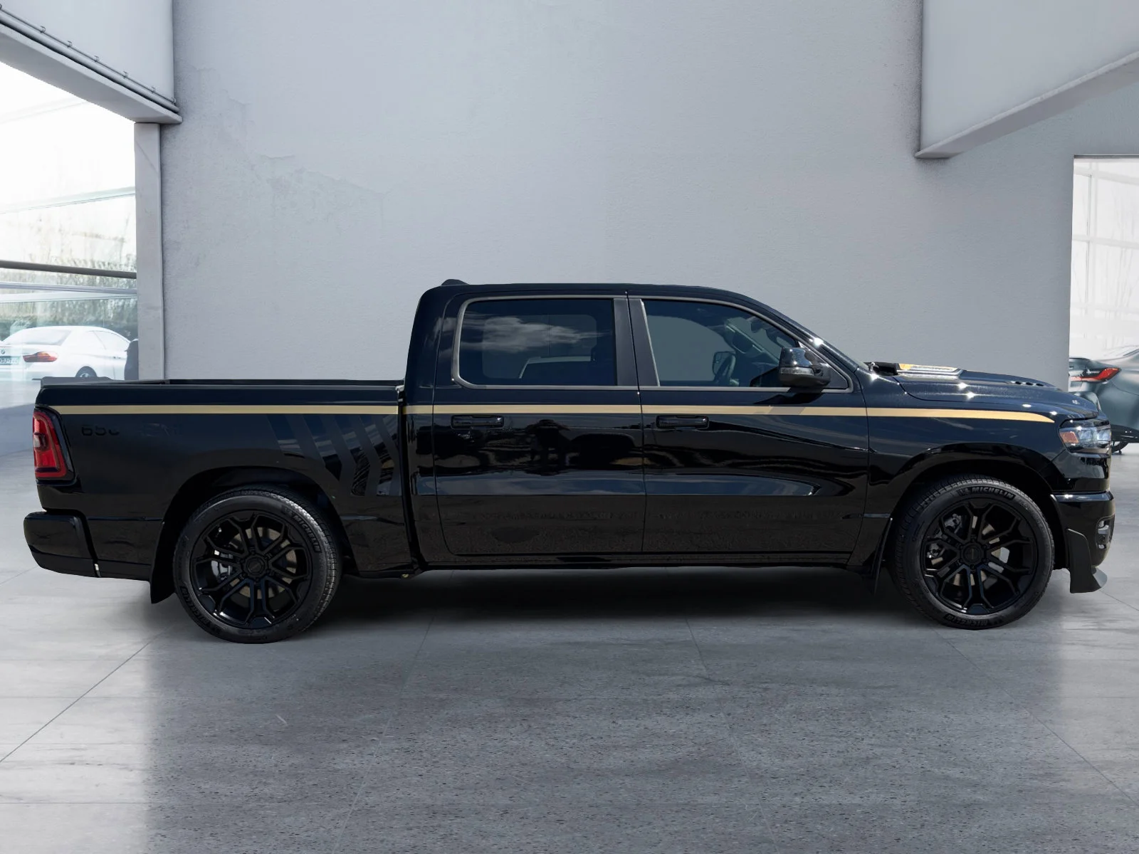 New 2026 Diamond Black Crystal Pearl Ram Sport DC 650 image 6