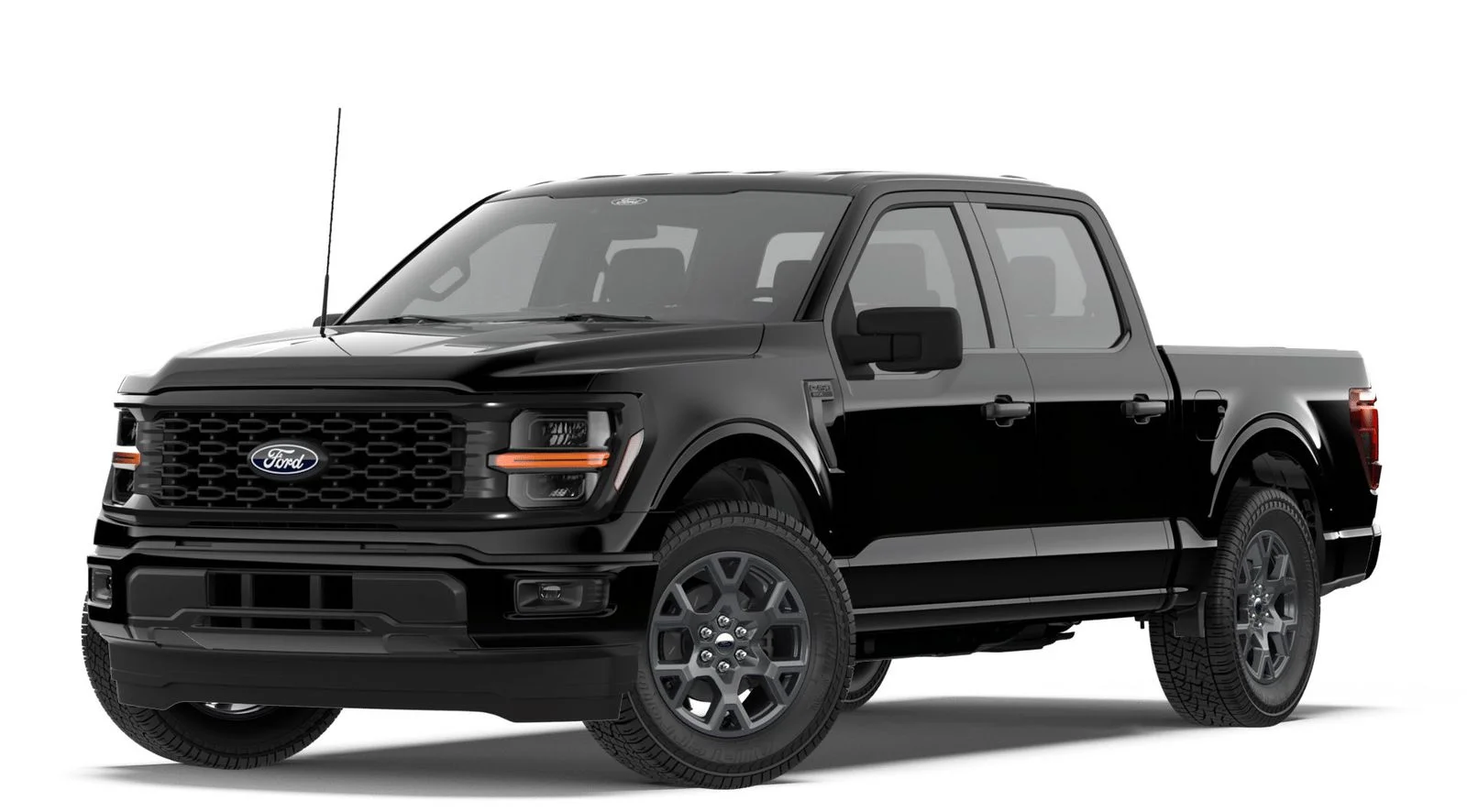 New 2026 Agate Black Metallic Ford STX image 1