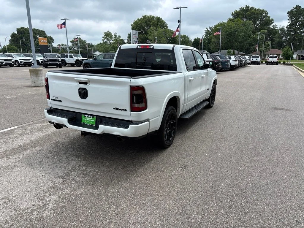 Used 2022 Bright White Clearcoat Ram Laramie image 5