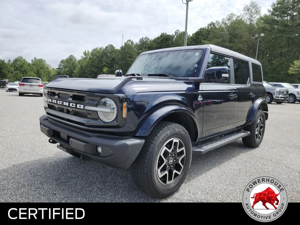 Used 2021 Blue Ford Outer Banks image 1