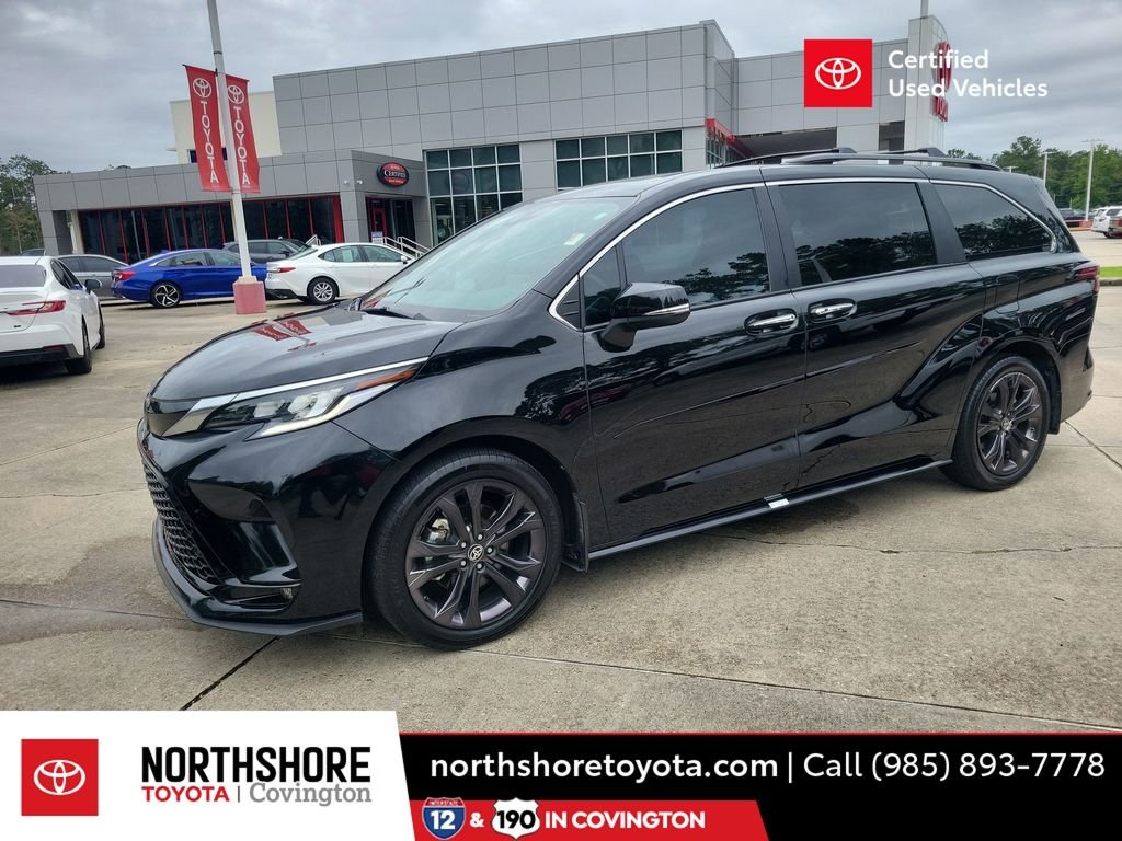 Used 2024 Black Toyota XSE image 1