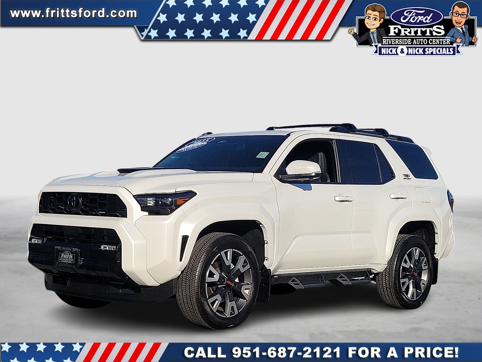 Certified Used 2025 Pearl Toyota TRD Sport Premium image 1