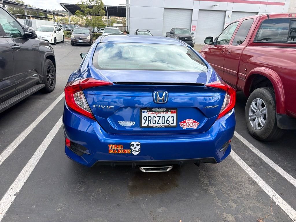 Used 2021 Blue Honda Sport image 3