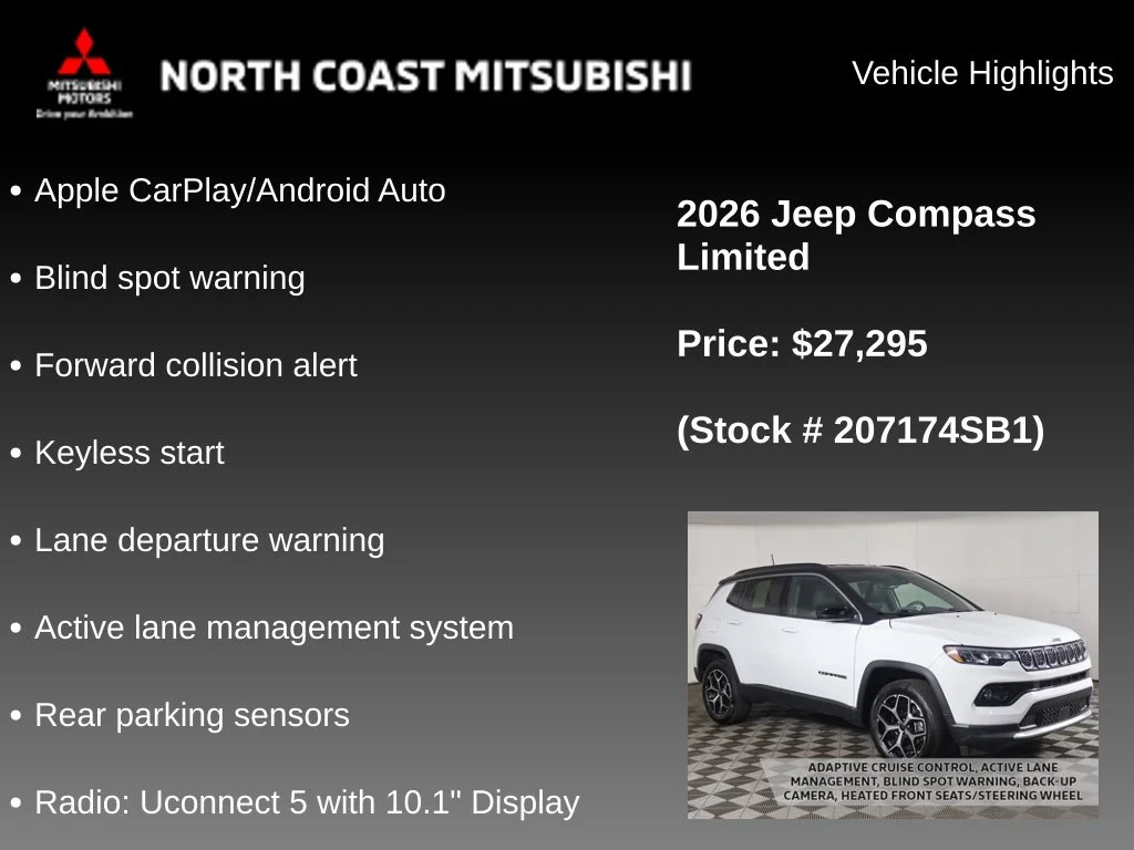 Used 2026 White Jeep Limited image 2
