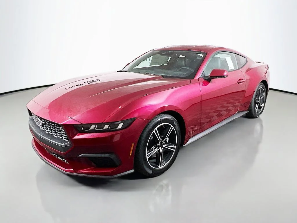 New 2025 Molten Magenta Metallic Tri-coat Ford EcoBoost Premium image 5