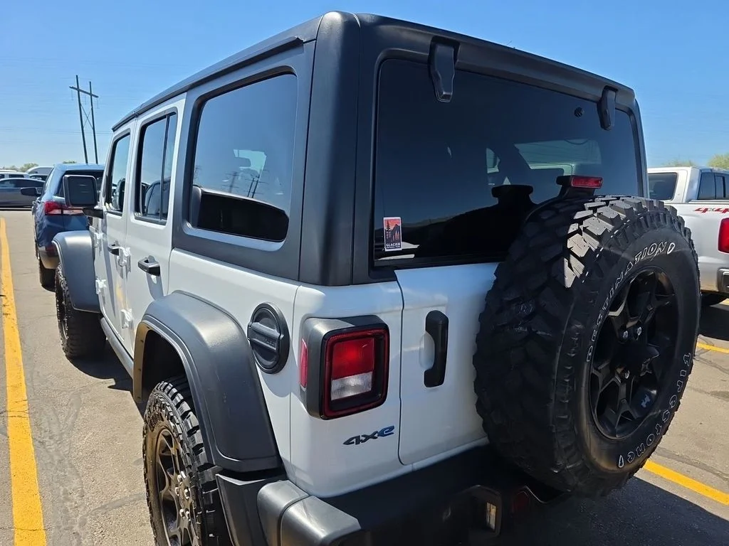 Used 2023 White Jeep Willys 4xe image 4