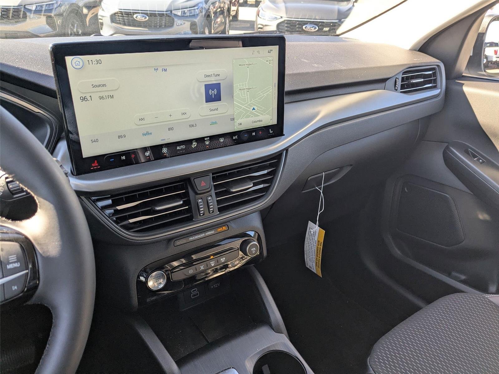 New 2025 Star White Metallic Tri-coat Ford Plug-in Hybrid image 21