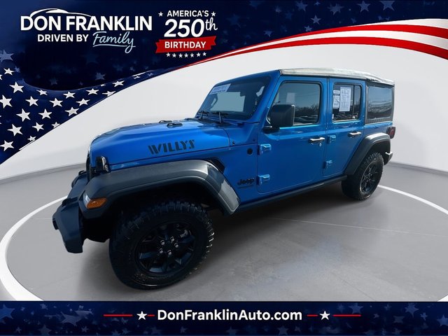 2022 Jeep Wrangler Unlimited Willys