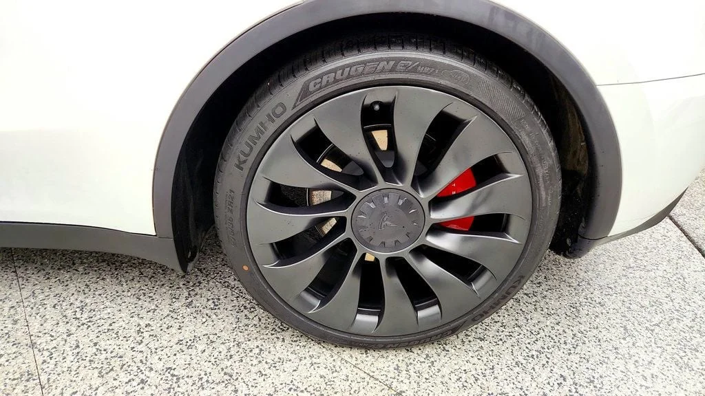 Used 2023 Pearl White Multi-Coat Tesla Performance AWD image 9