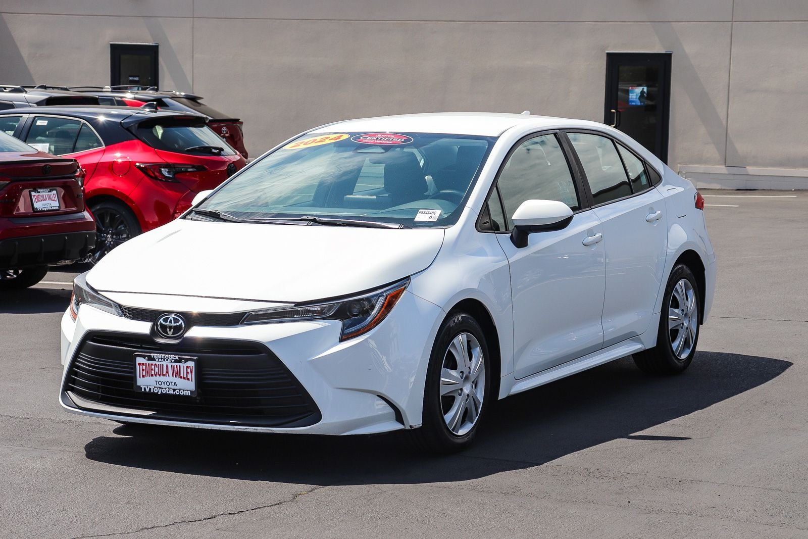 Certified Used 2024 Ice Toyota LE image 3