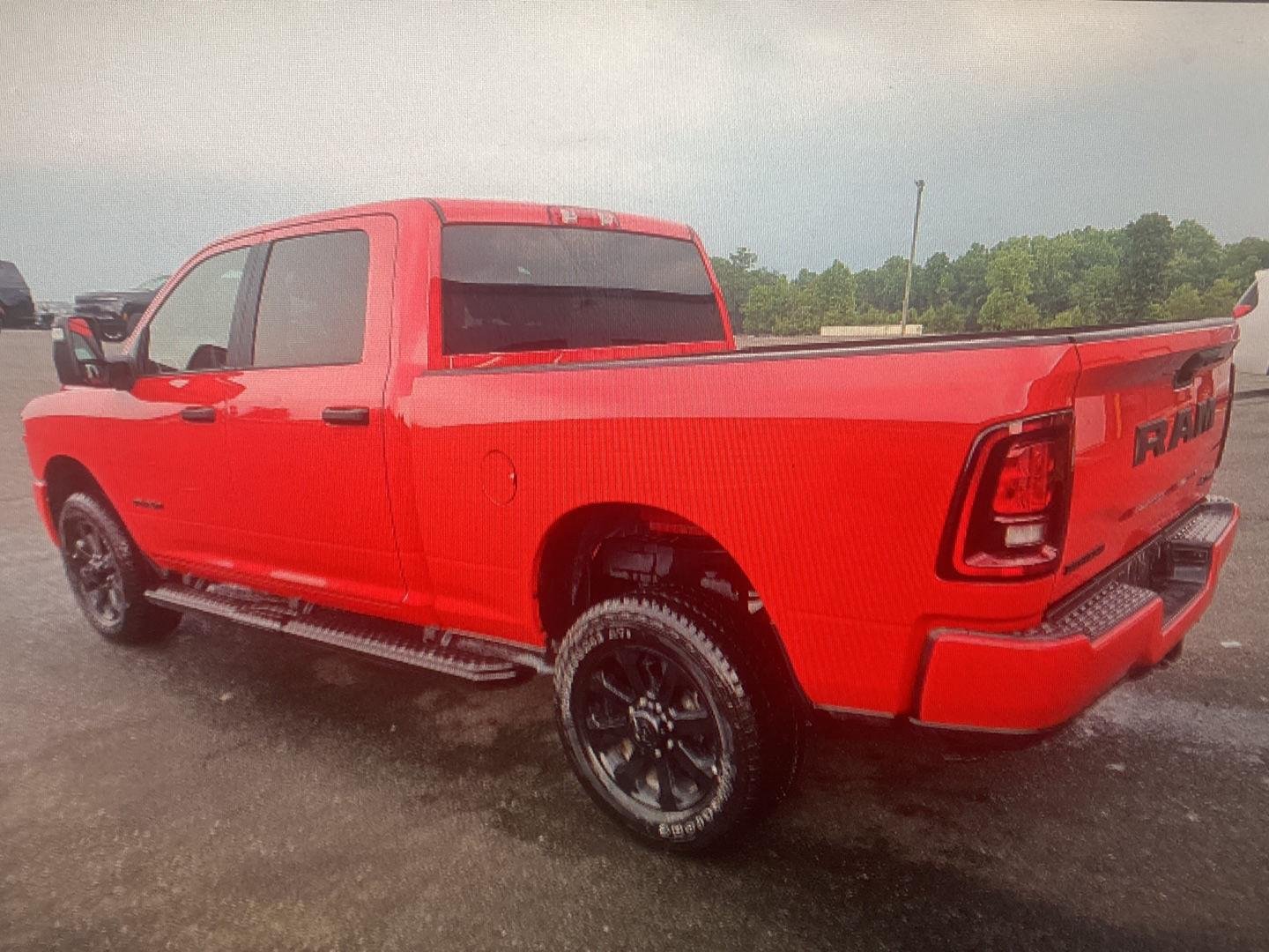 Used 2026 Flame Red Clearcoat Ram Big Horn image 5