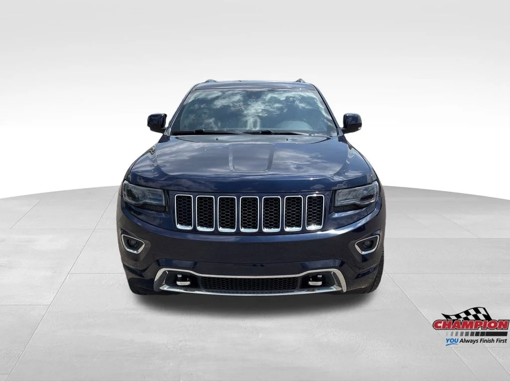 Used 2015 Blue Jeep Overland image 8