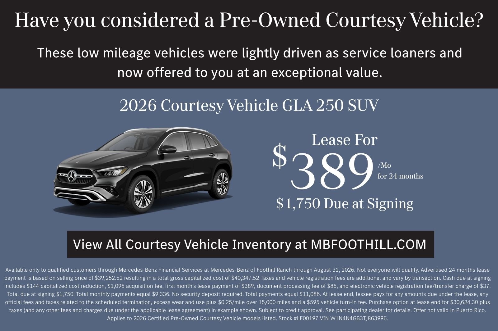 Used 2025 Black Mercedes-Benz GLA 250 image 4