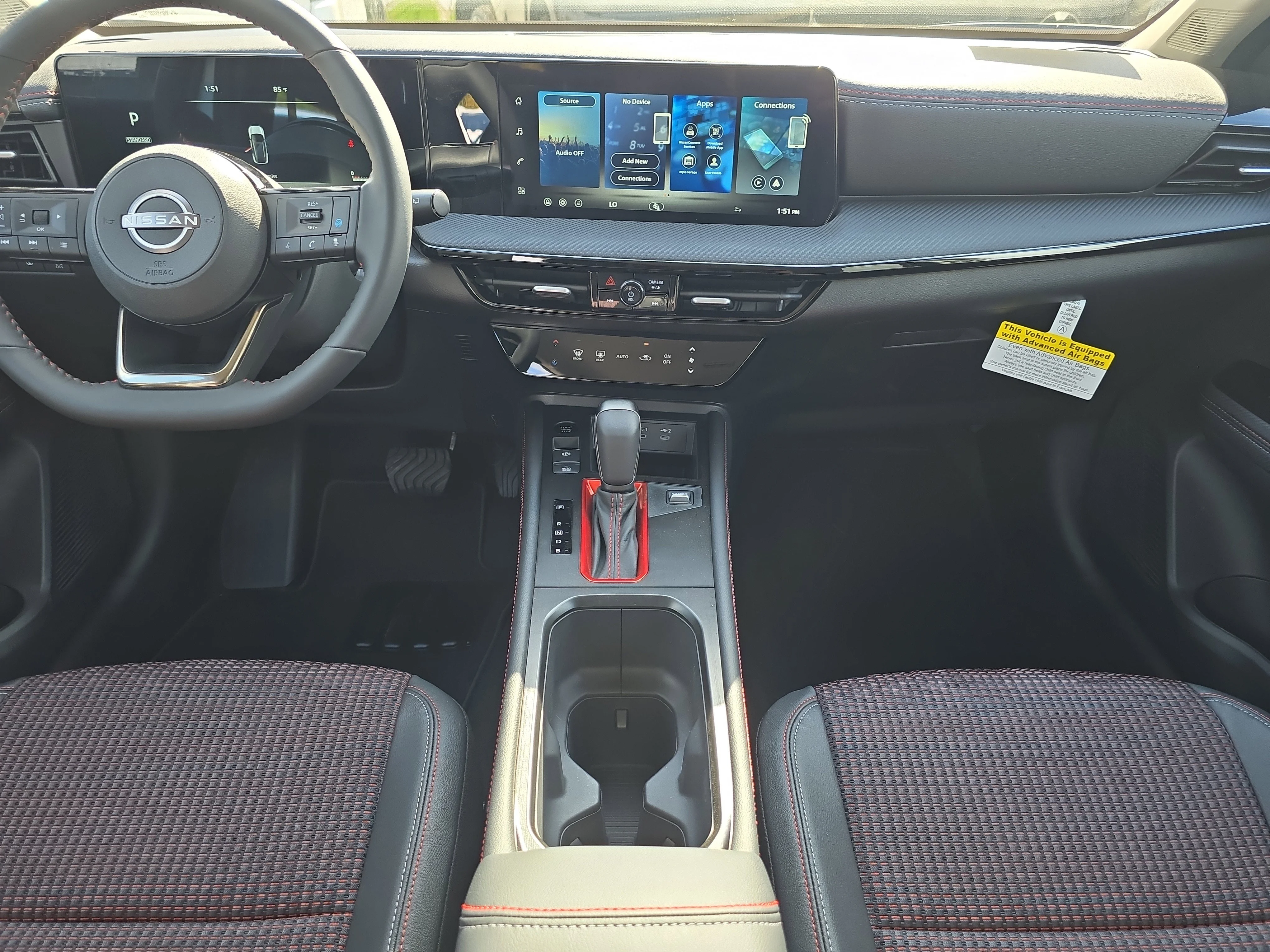 New 2026 Aspen White TriCoat / Super Black Two-tone Nissan SR image 14