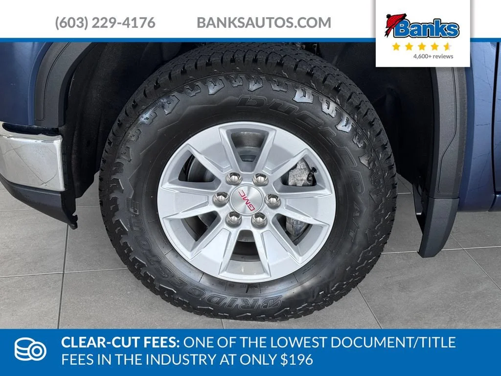Used 2023 Pacific Blue Metallic GMC Pro image 4