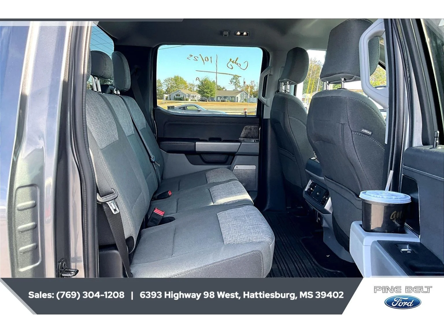 Used 2024 Carbonized Gray Metallic Ford XLT image 3