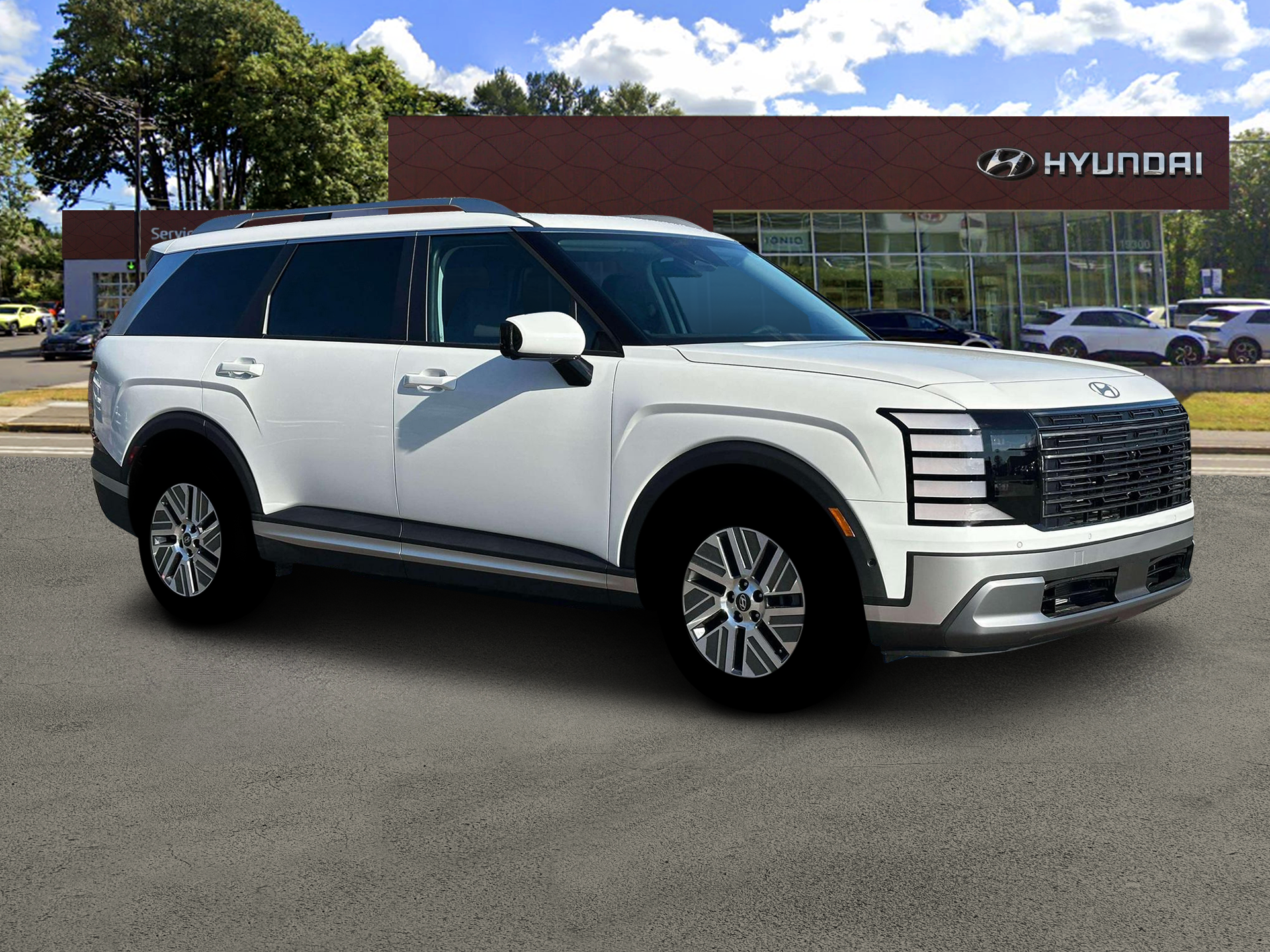 New 2026 Creamy White Pearl Hyundai SEL Premium 7P image 10