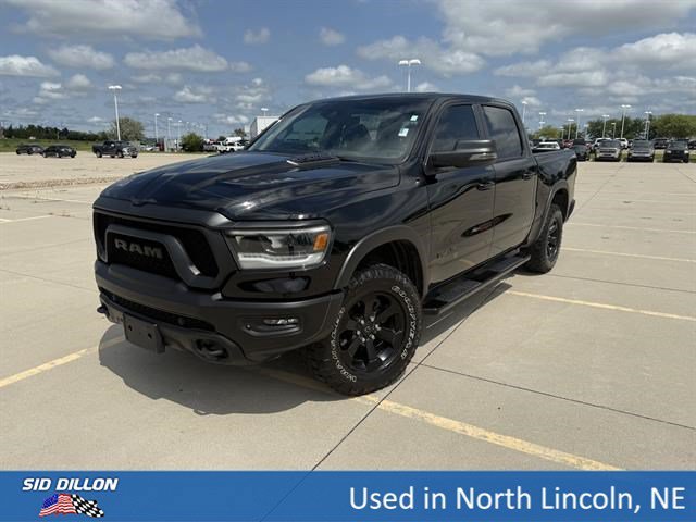 Used 2023 Diamond Black Crystal Pearlcoat Ram Rebel image 1