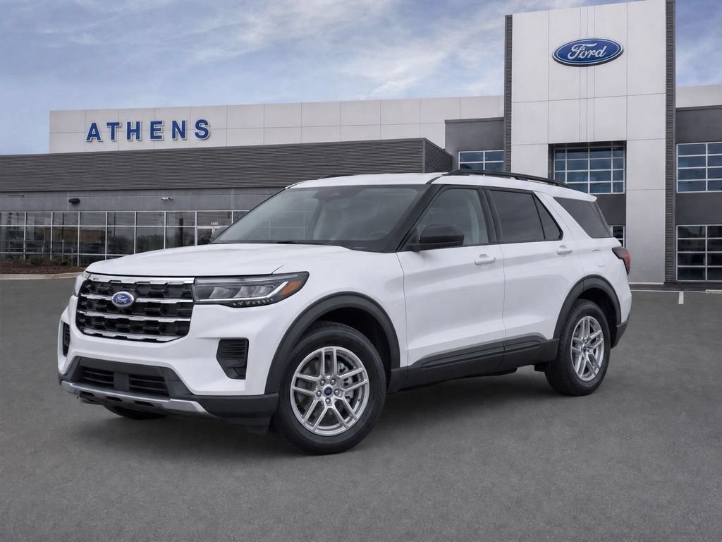 New 2026 Space White Metallic Ford Active image 2