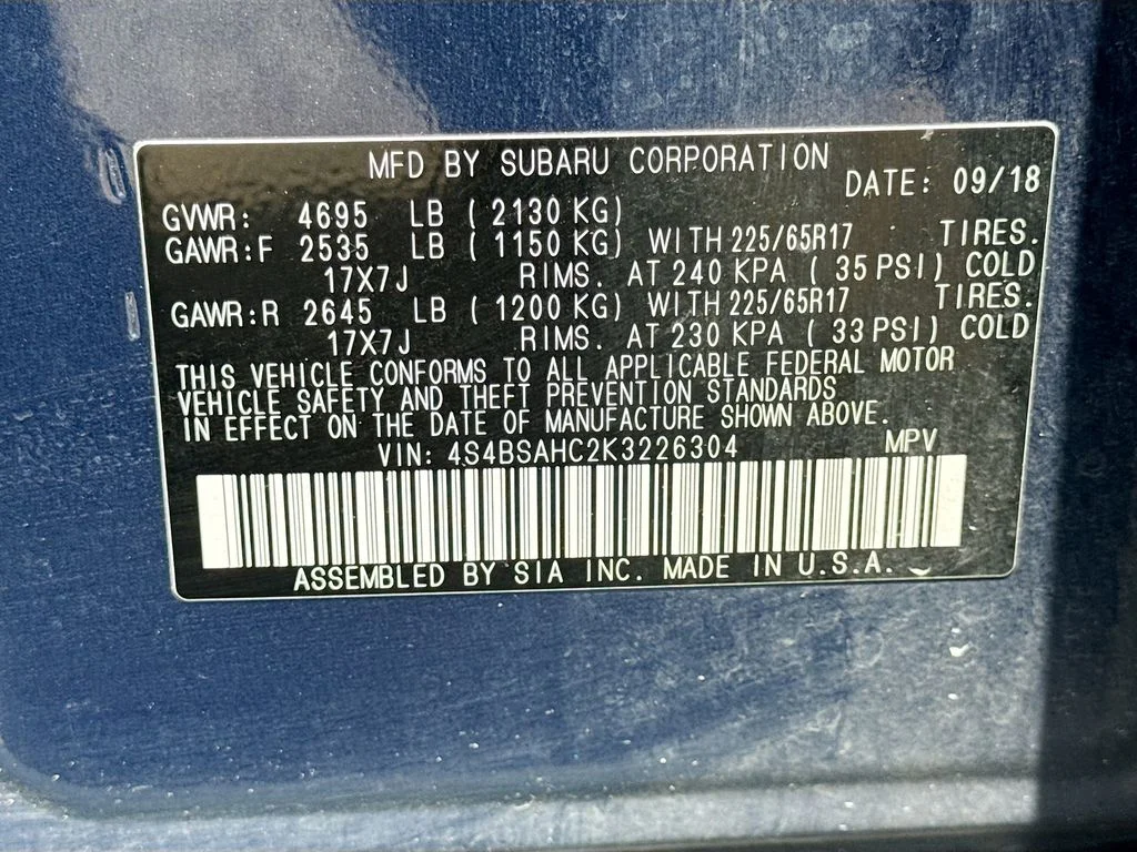 Used 2019 Blue Subaru 2.5i Premium image 41