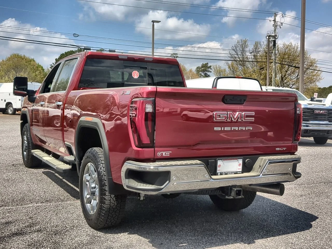 New 2026 Volcanic Red Tintcoat GMC SLT image 6