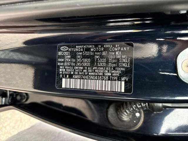 Used 2022 Moonlight Cloud Hyundai Calligraphy image 17