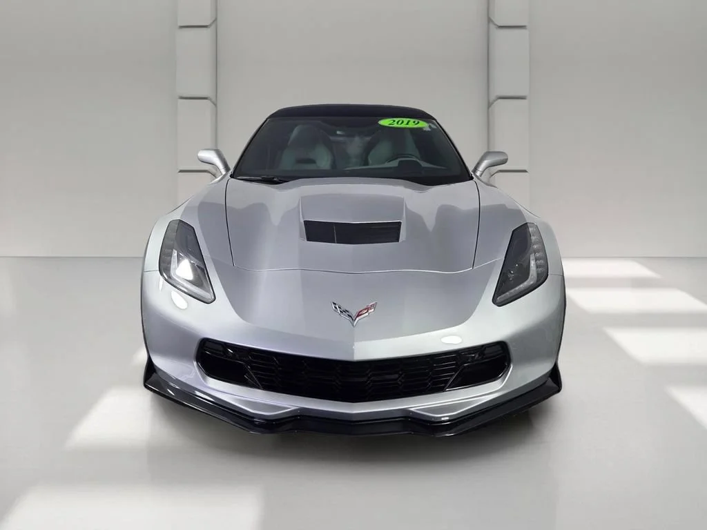 Certified Used 2019 Blade Silver Metallic Chevrolet Grand Sport 2LT image 3