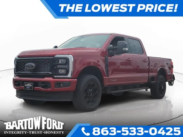 New 2026 Ruby Red Metallic Ford Lariat image 1