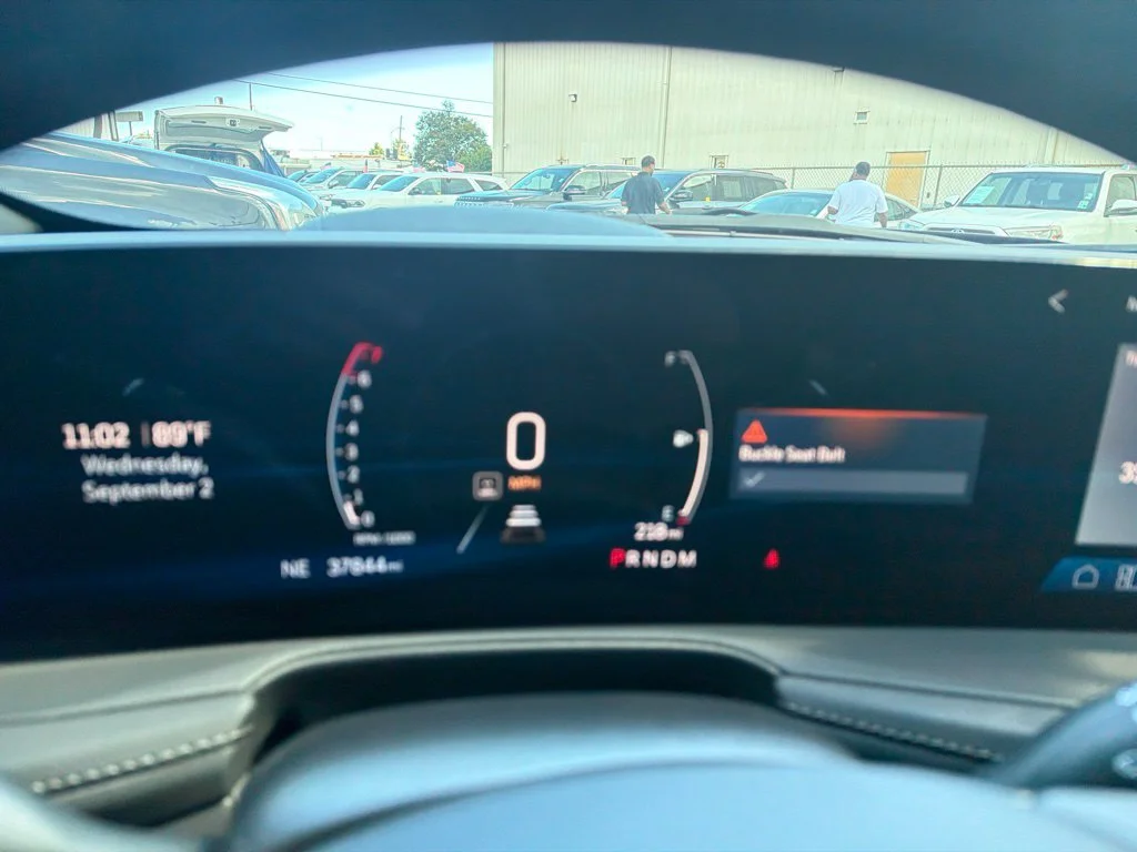 Used 2025 Black Cadillac Premium Luxury image 4