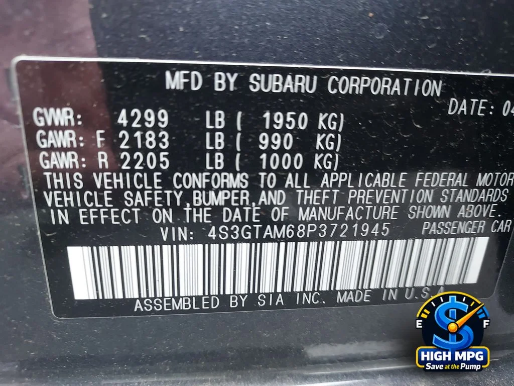 Used 2023 Gray Subaru Sport image 23