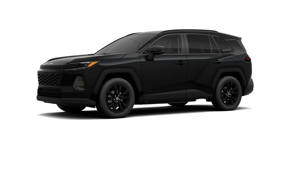 New 2026 Midnight Black Metallic Toyota XLE Premium image 2
