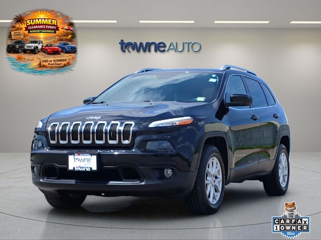Used 2017 Black Jeep Latitude image 1