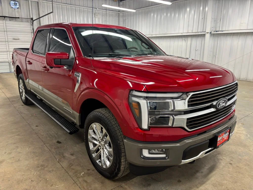 Used 2025 Red Ford King Ranch image 2
