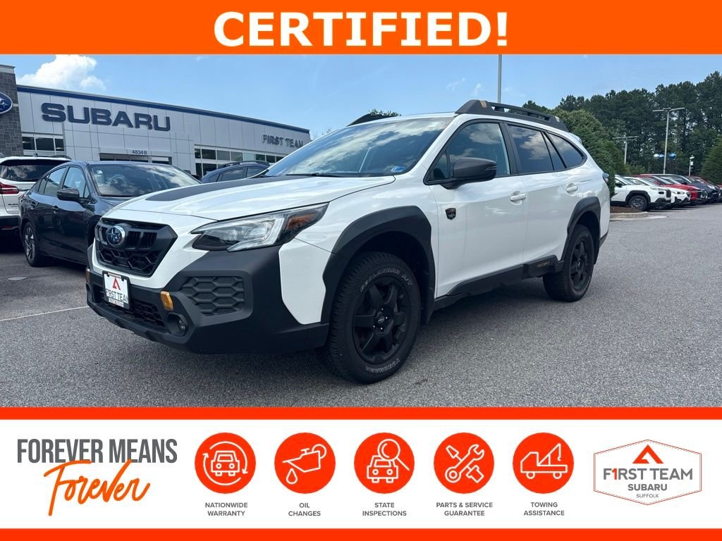 Used 2025 White Subaru Wilderness image 1