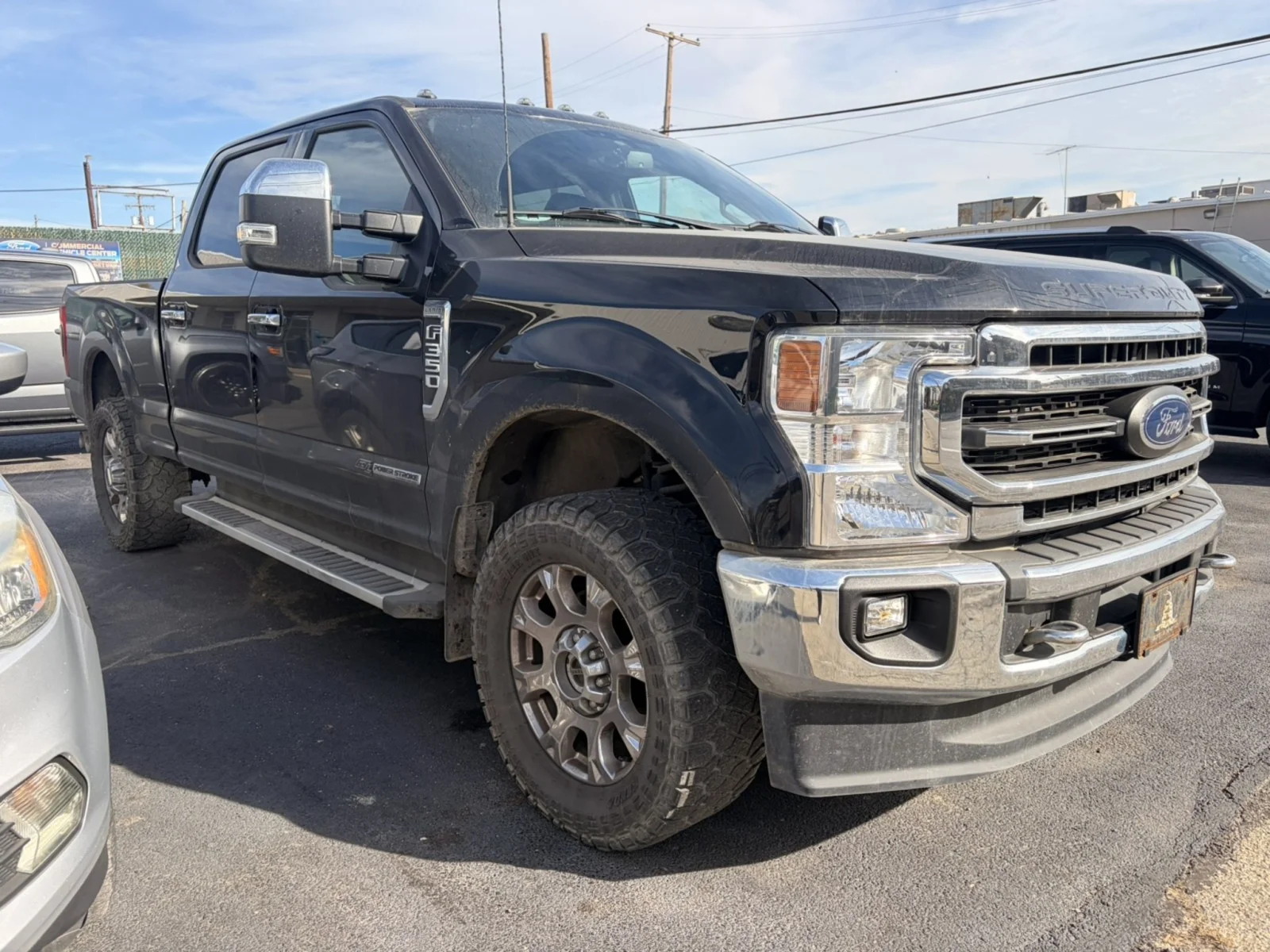 Used 2022 Agate Black Metallic Ford LARIAT image 2